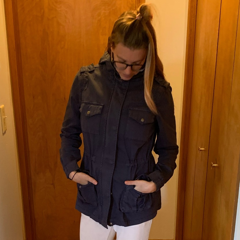 On trend military jacket